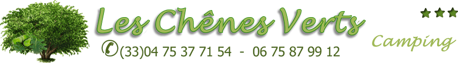 Logo du Camping Les Chênes Verts