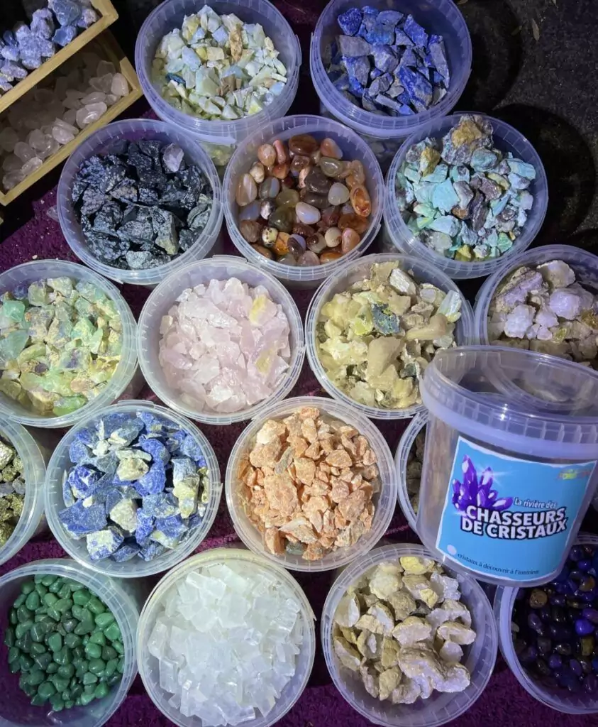 Jeux enfant, chasseurs de cristaux