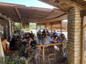 Snack Végé à la Grotte Aven Forestière en Ardèche