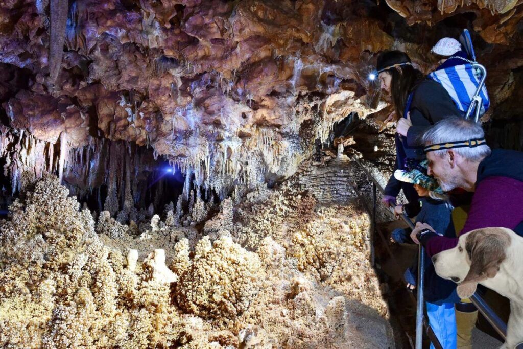 Visite en famille de la Grotte Aven Forestière
