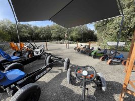 Karting à pédale de la Grotte Aven Forestière en Ardèche
